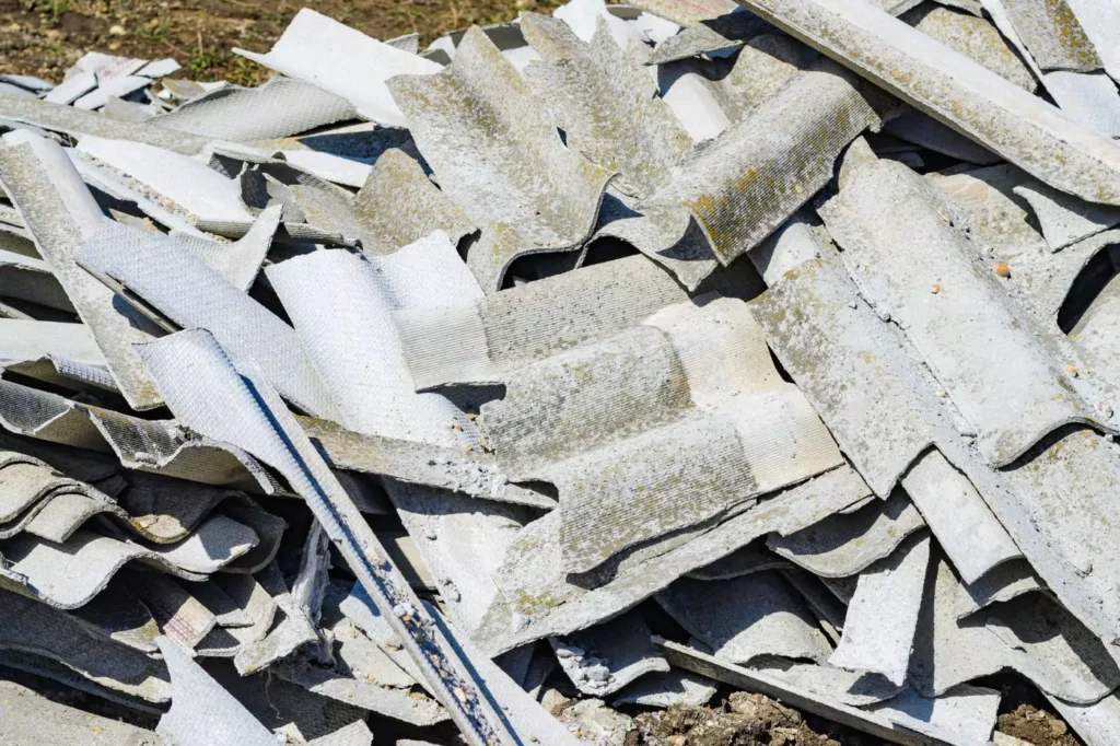 roof shingles made of asbestos